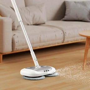 Mop Elétrico Soluna + BRINDES: Módulos de Limpeza e Tanque Suporte!