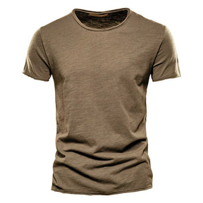 Camiseta Básica de Algodão Leve & Confortável