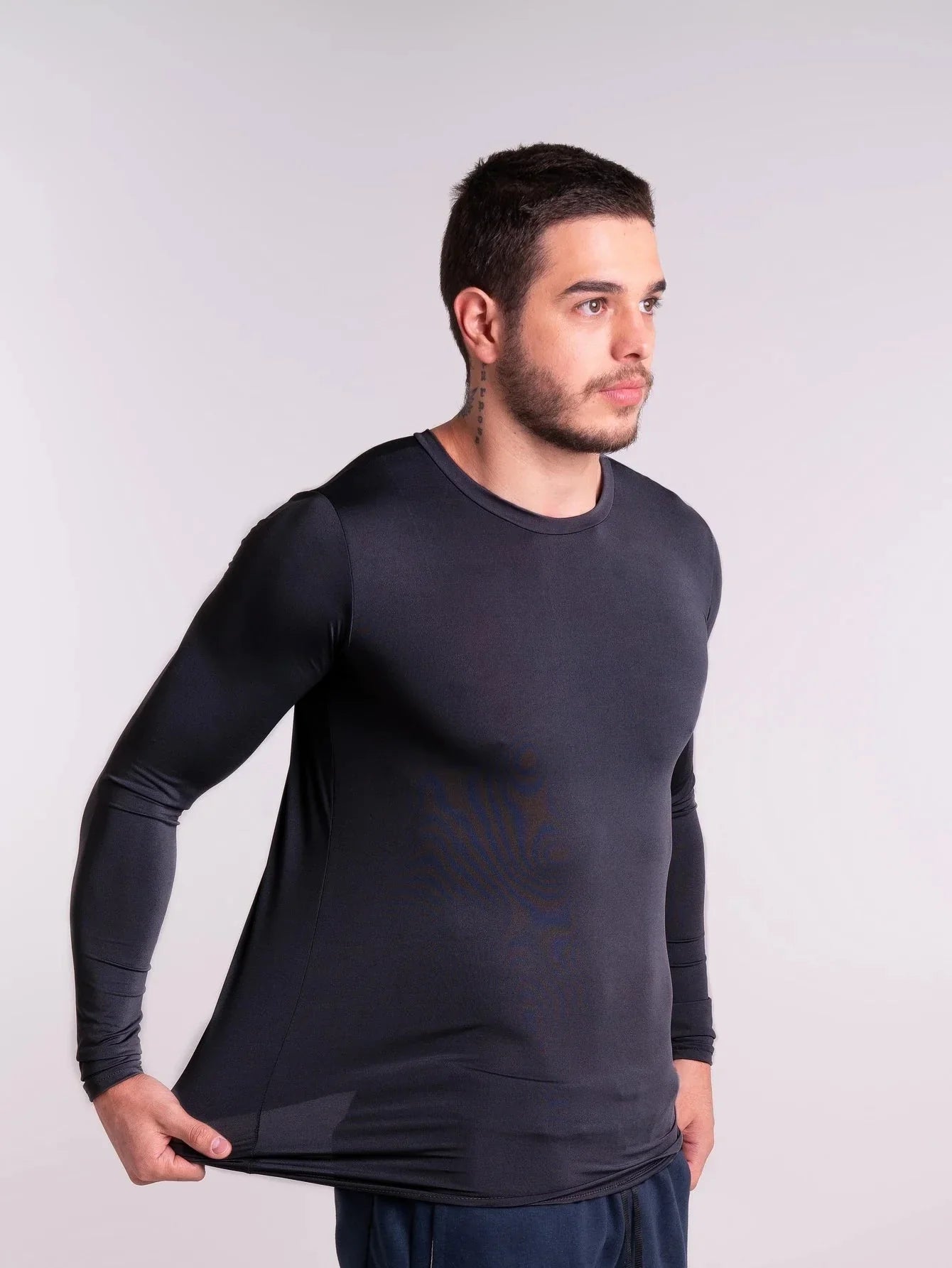 Kit 3 Camisas de Proteção Termica Uv Segunda Pele